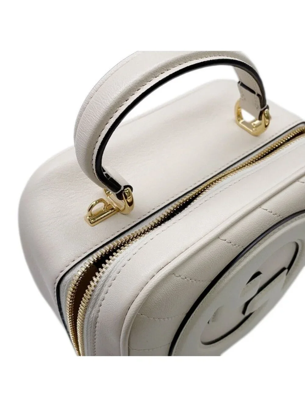 Gucci Handbag Blondie Top Handle Leather Bag 2-Way